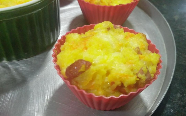 Bolinho de arroz diferente