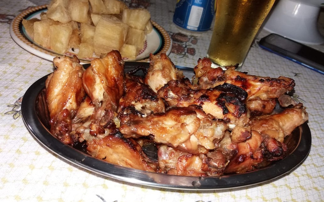 Frango frito de forno