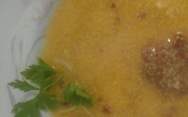 Quirerinha com carne