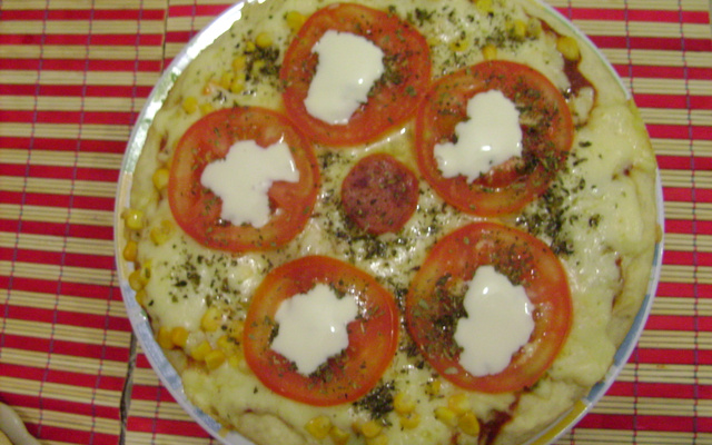 Massa especial para pizza