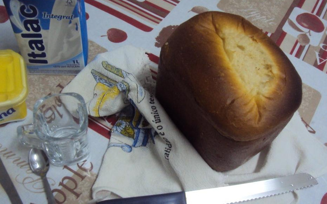 Pão fofinho para máquina de pão