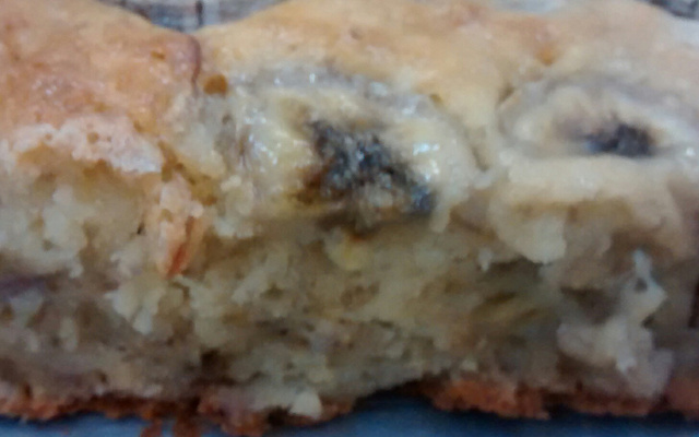 Bolo de banana (não usa leite, e super fácil de fazer)