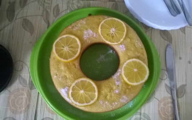 Bolo de laranja lima