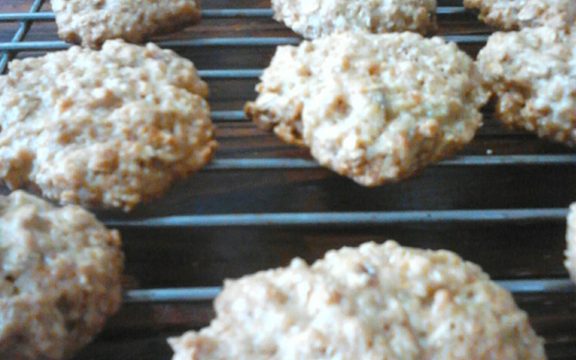 Cookie de aveia e mel