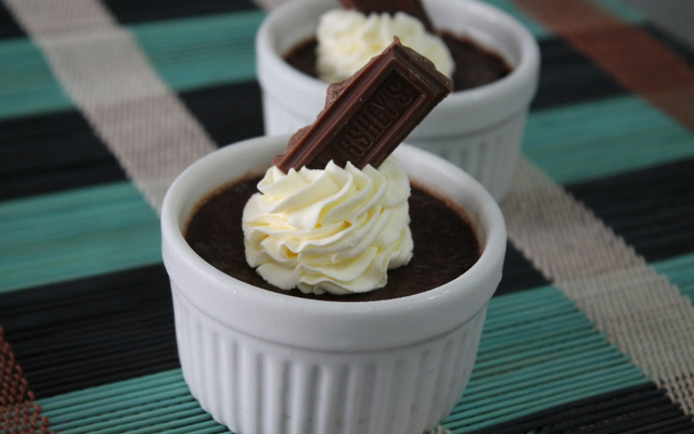 Gelado de creme de avelã