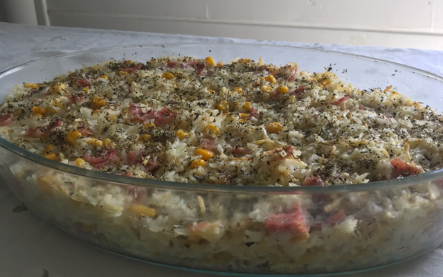 Arroz de forno fácil