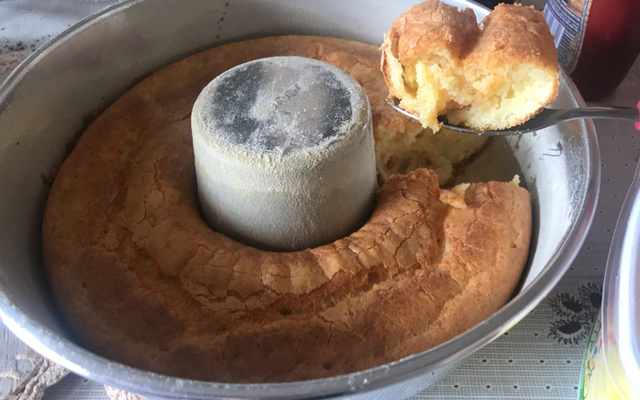 Pão de queijo de forma