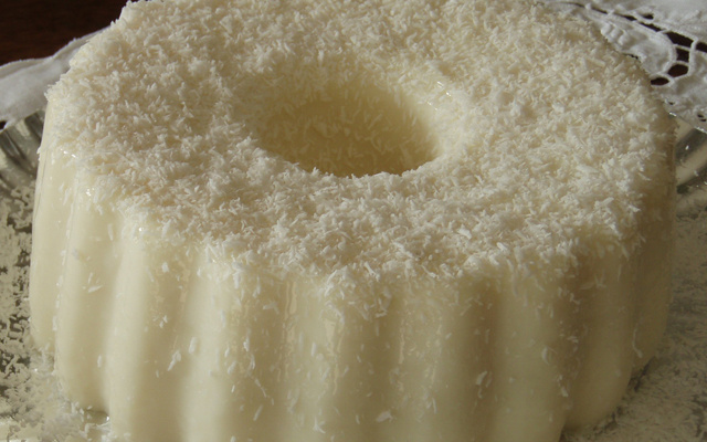 Gelatina de coco