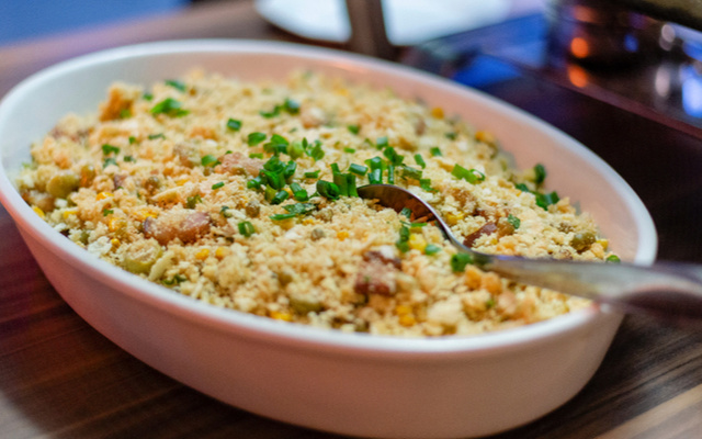 Farofa de salpicão Natalina