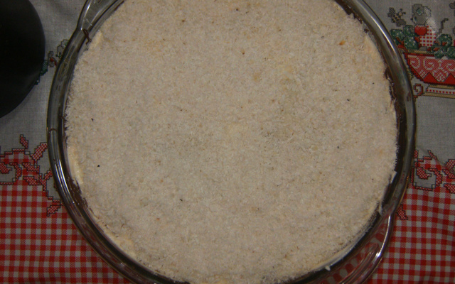 Pavê de chocolate com coco