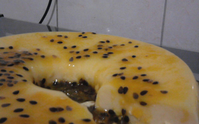 Pudim de maracujá rapidinho