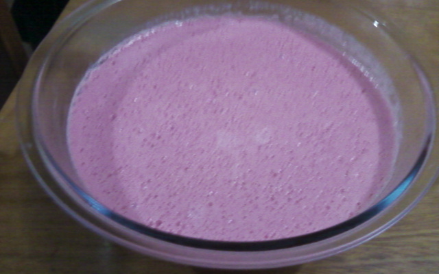 Mousse de morango facílimo