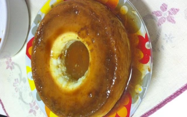 Pudim rápido de Microondas