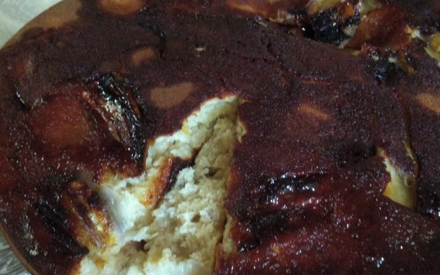 Bolo de banana fofinho