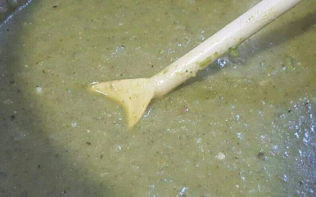 Sopa de agrião com batata