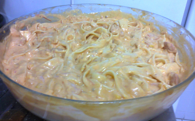 Macarrão de panela de pressão