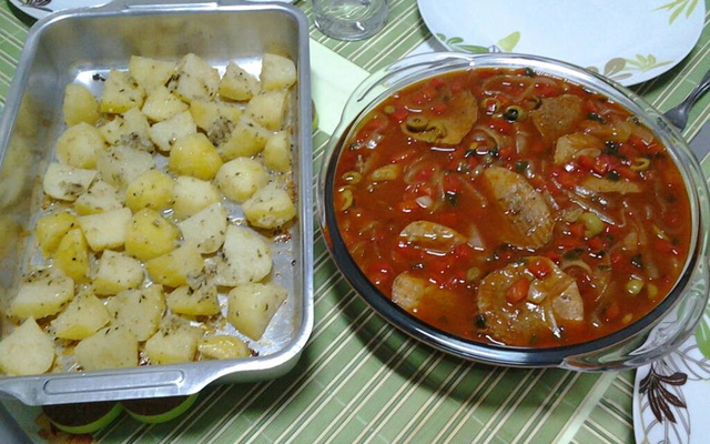 Lagarto ao molho da Raquel