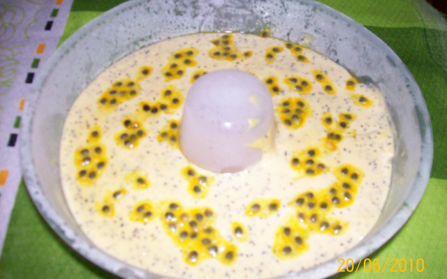 Mousse de maracujá