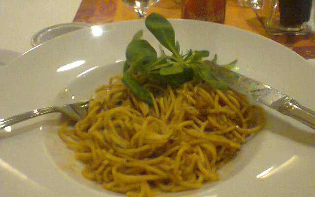 Macarrão ao molho de limão