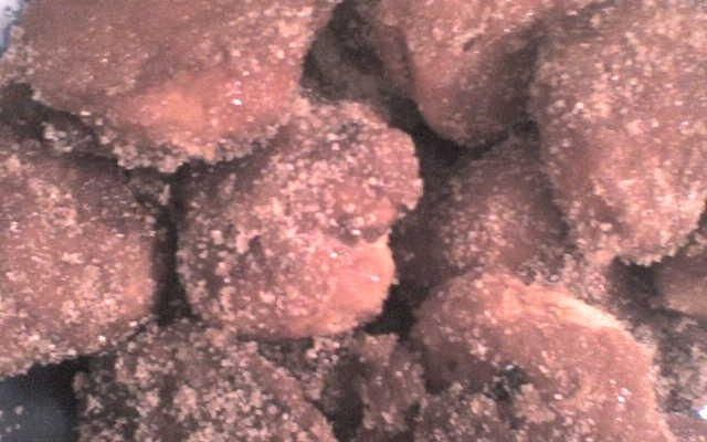 Bolinhos de chuva cobertos