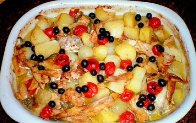 Bacalhoada de forno