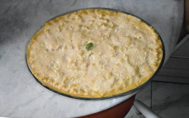 Lasanha de frango deliciosa