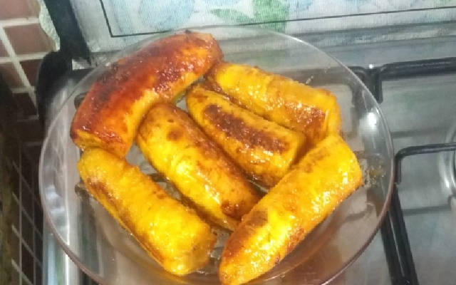 Banana da Terra Caramelada