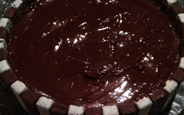 Torta holandesa de biscoito wafer