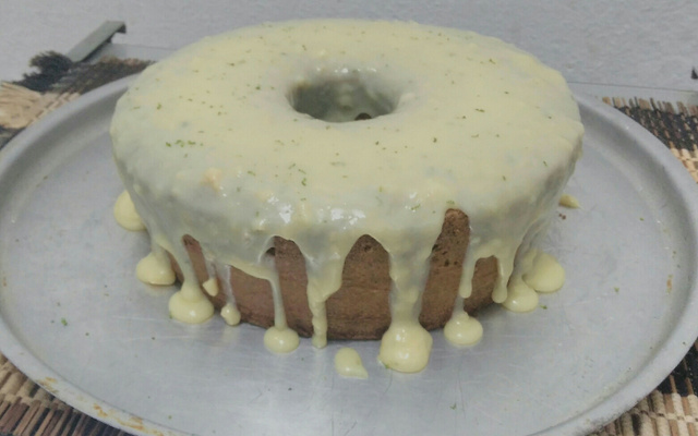 Bolo de limão de liquidificador