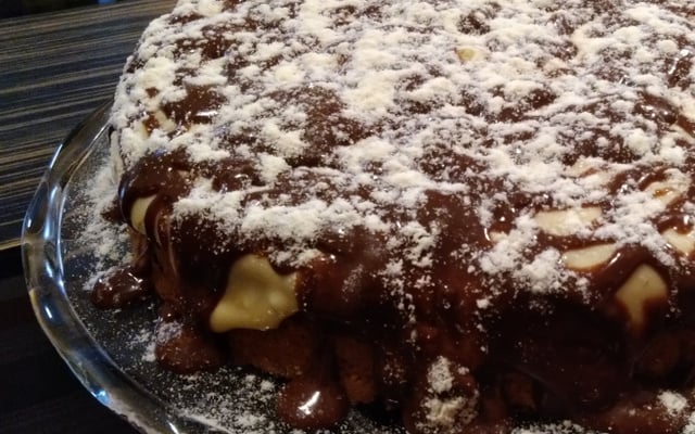 Bolo de Nutella, leite Ninho e Kinder Bueno