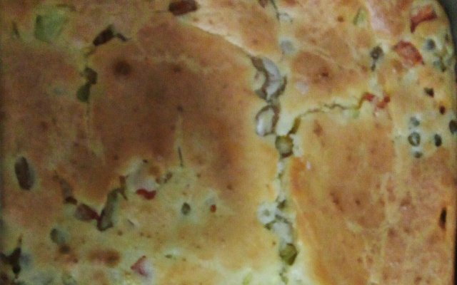 Torta de sardinha de liquidificador da Giselle