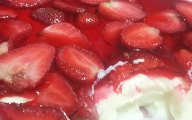 Delícia fácil de morango