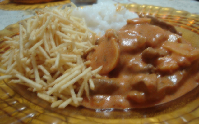 Estrogonofe de Carne