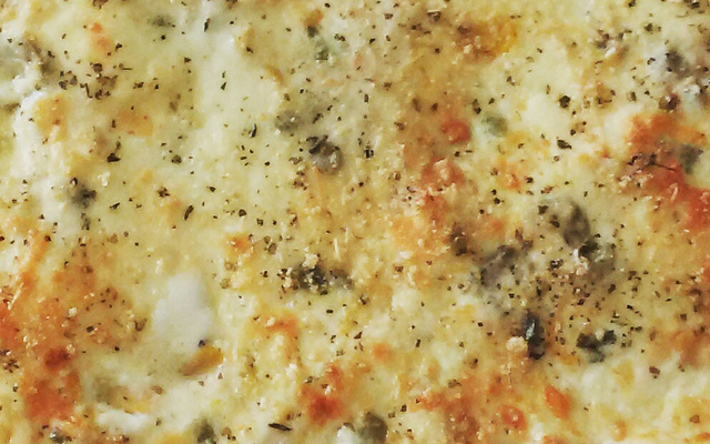 Frango ao creme de alho poró e requeijão