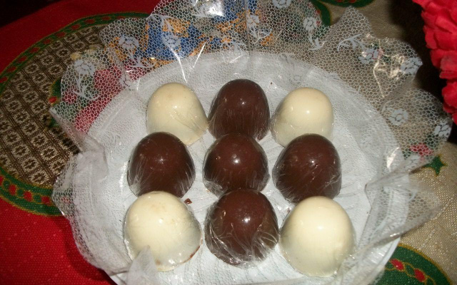 Trufas de chocolate
