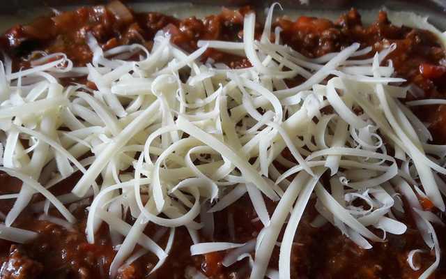 Purê de batatas com molho