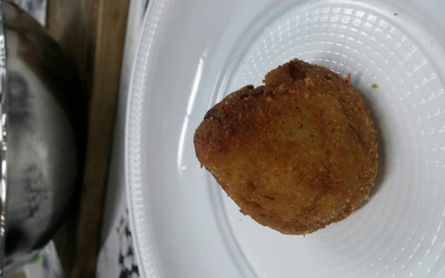 Coxinha com massa de batata