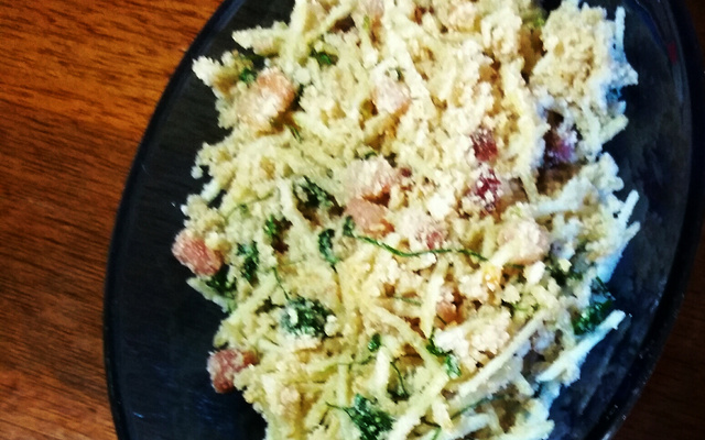 Farofa crocante rápida