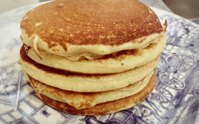 Massa básica de panqueca americana