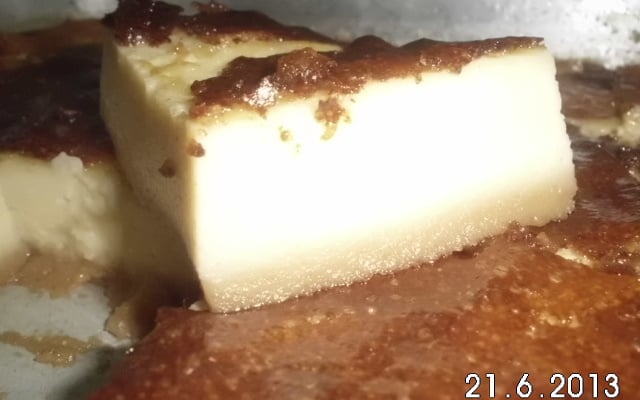 Pudim de pão direto ao forno