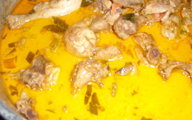 Galinha com requeijão