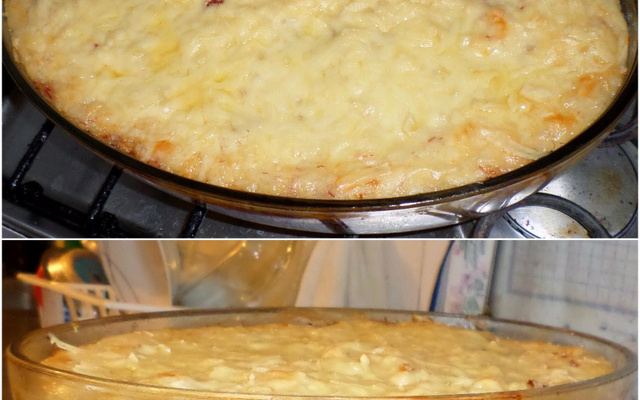 Escondidinho de carne seca