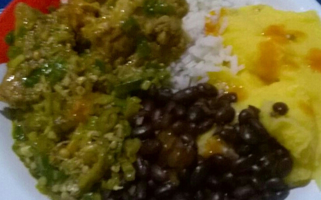 Costelinha com quiabo