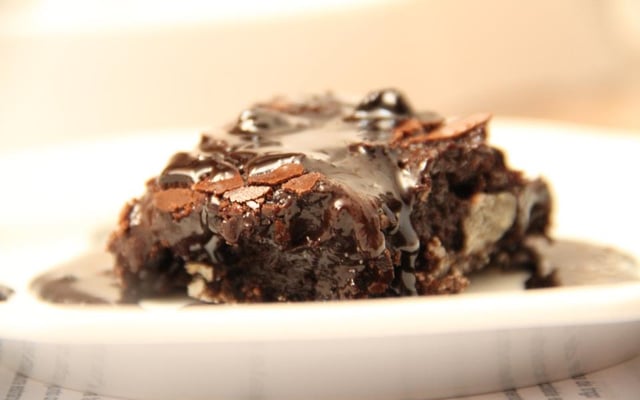 Brownie cremoso