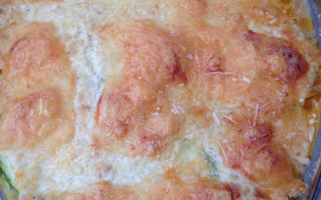 Lasanha de abobrinha