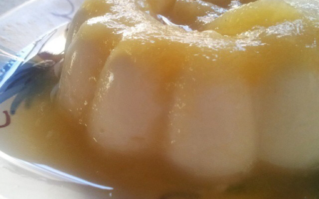 Manjar com leite de coco