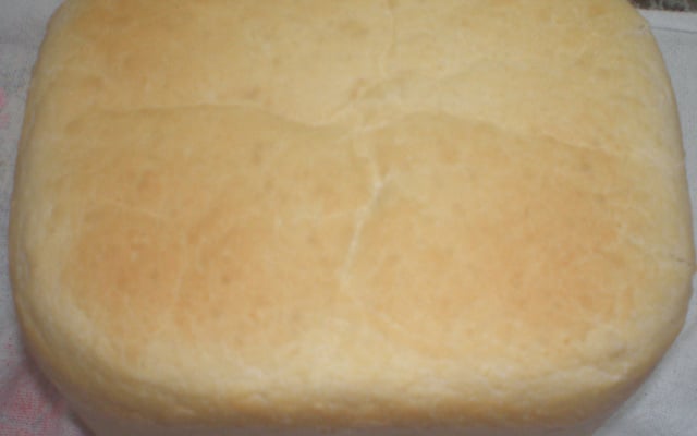 Pão de arroz molhadinho na máquina de fazer pão