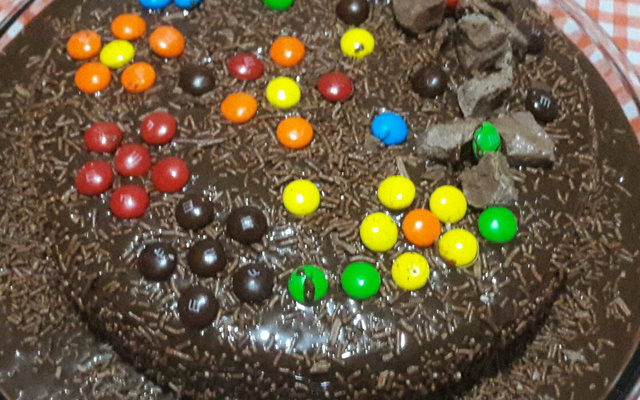 O melhor bolo vulcão