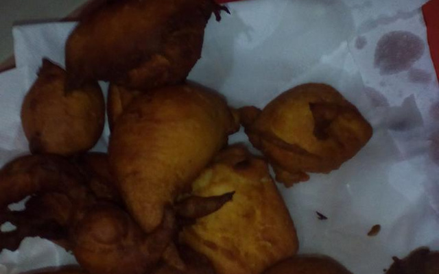 Bolinho crochê do café da tarde da criançada