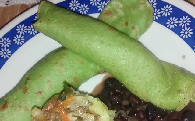 Panqueca do Hulk (e sem lactose)